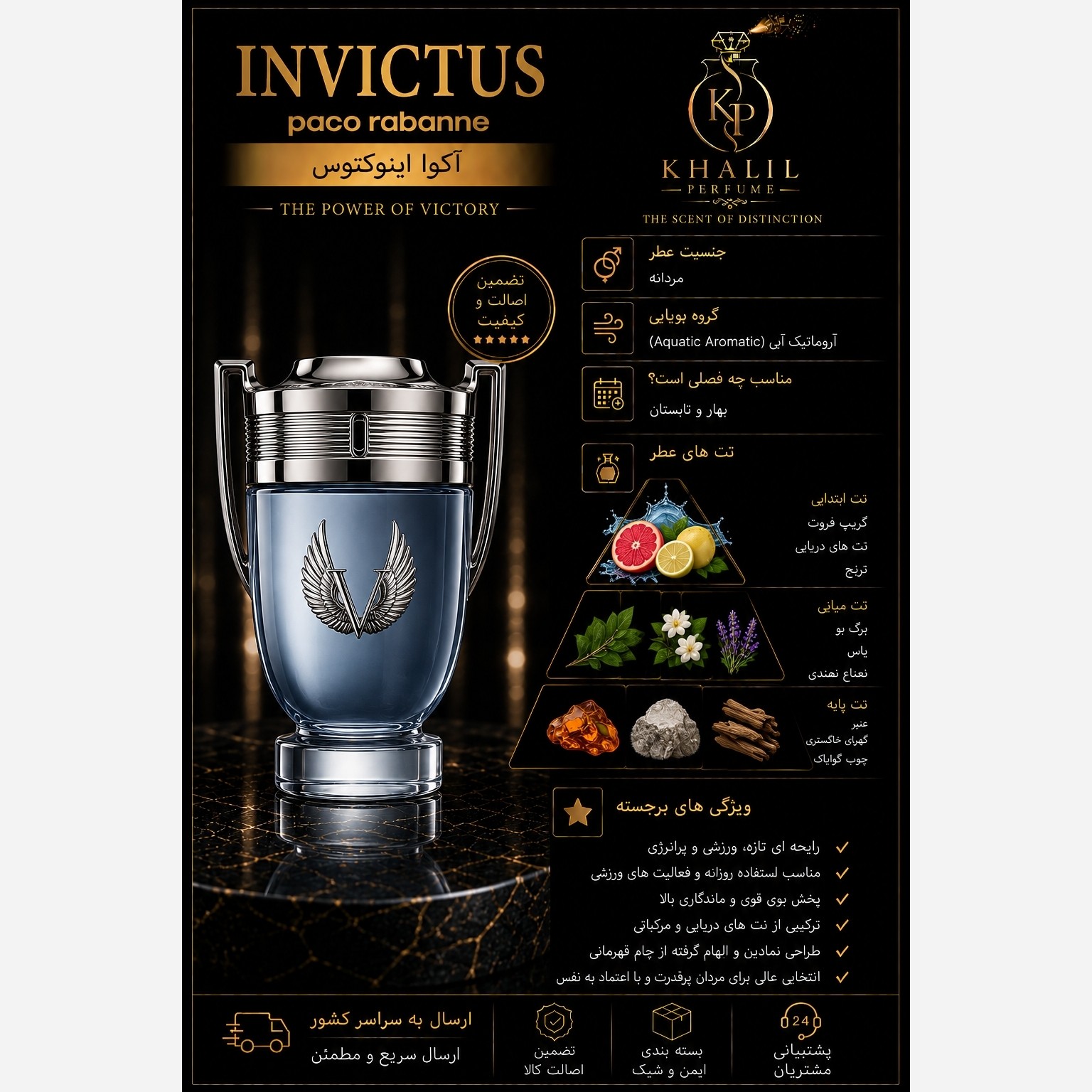 عطر اینوکتوس (هر میل)