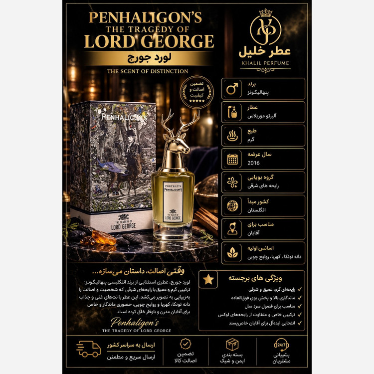 عطر پنهالیگونز دِ تراژدی آف لورد جورج (هر میل)